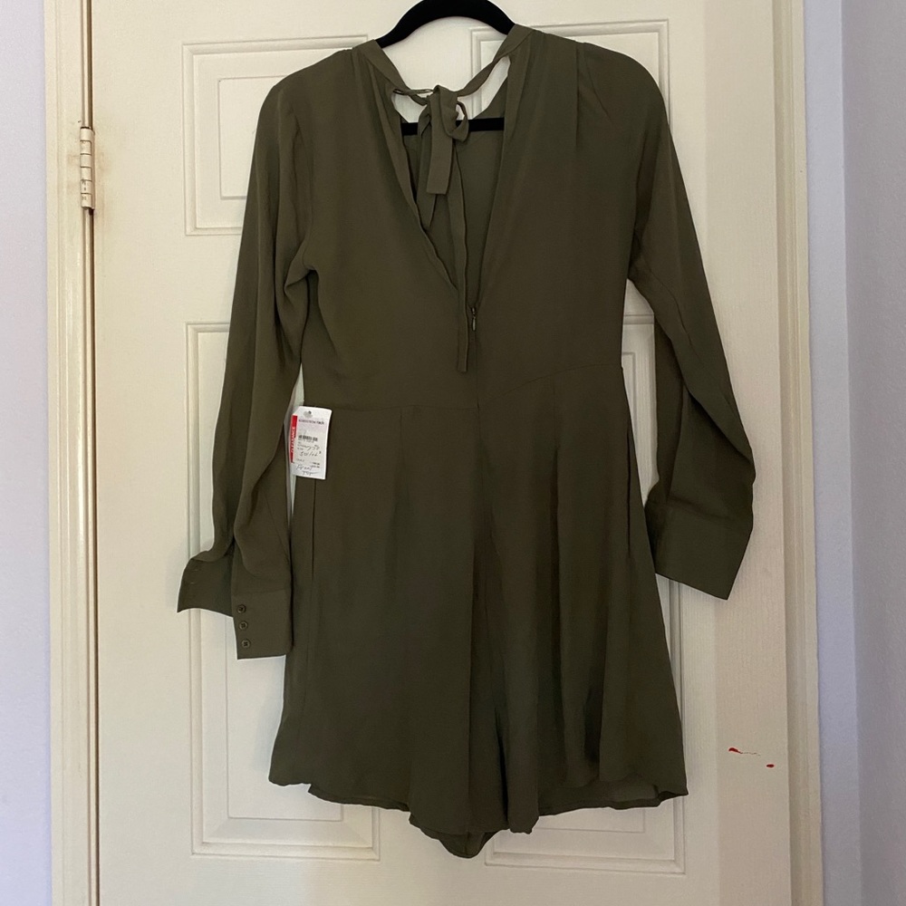 cute mini romper, also can be worn as a top